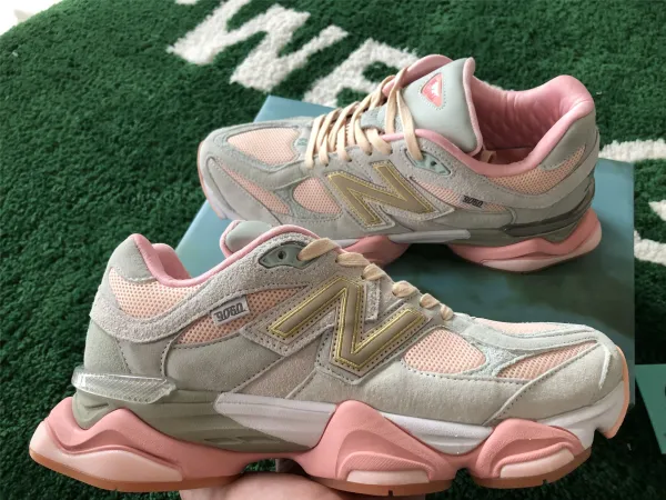 New Balance 9060 Pink Beige Chunky Sneakers - 55