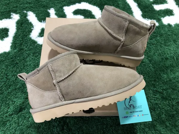 UGG Tasman Black Suede Slip-On Slippers - 3