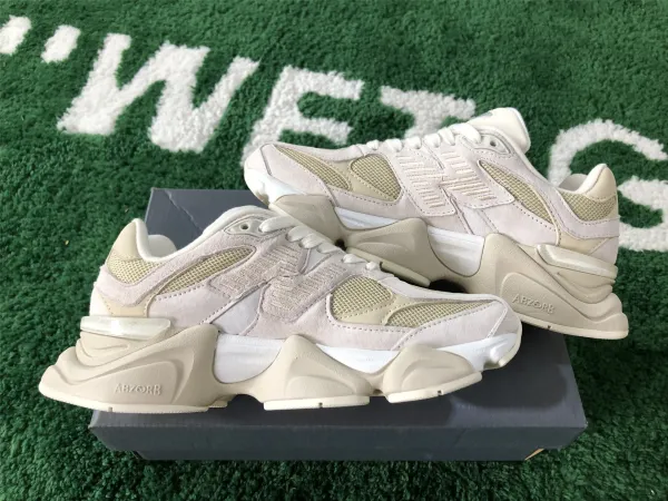 New Balance 9060 Pink Beige Chunky Sneakers - 62
