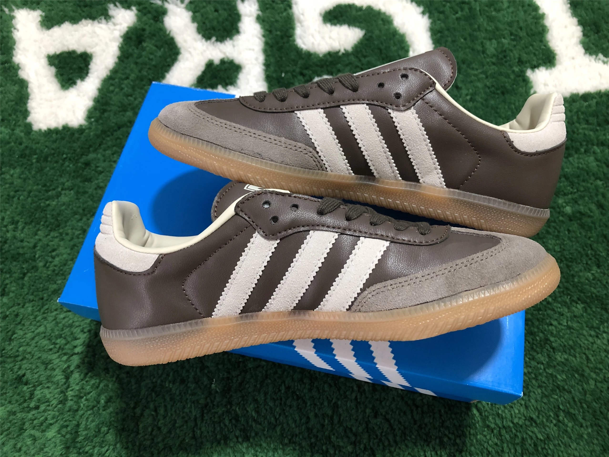 Adidas Originals Samba OG Leopard Print Orange Sneakers - 68