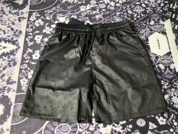 Louis Vuitton Monogram Shine Swim Shorts Black - 1