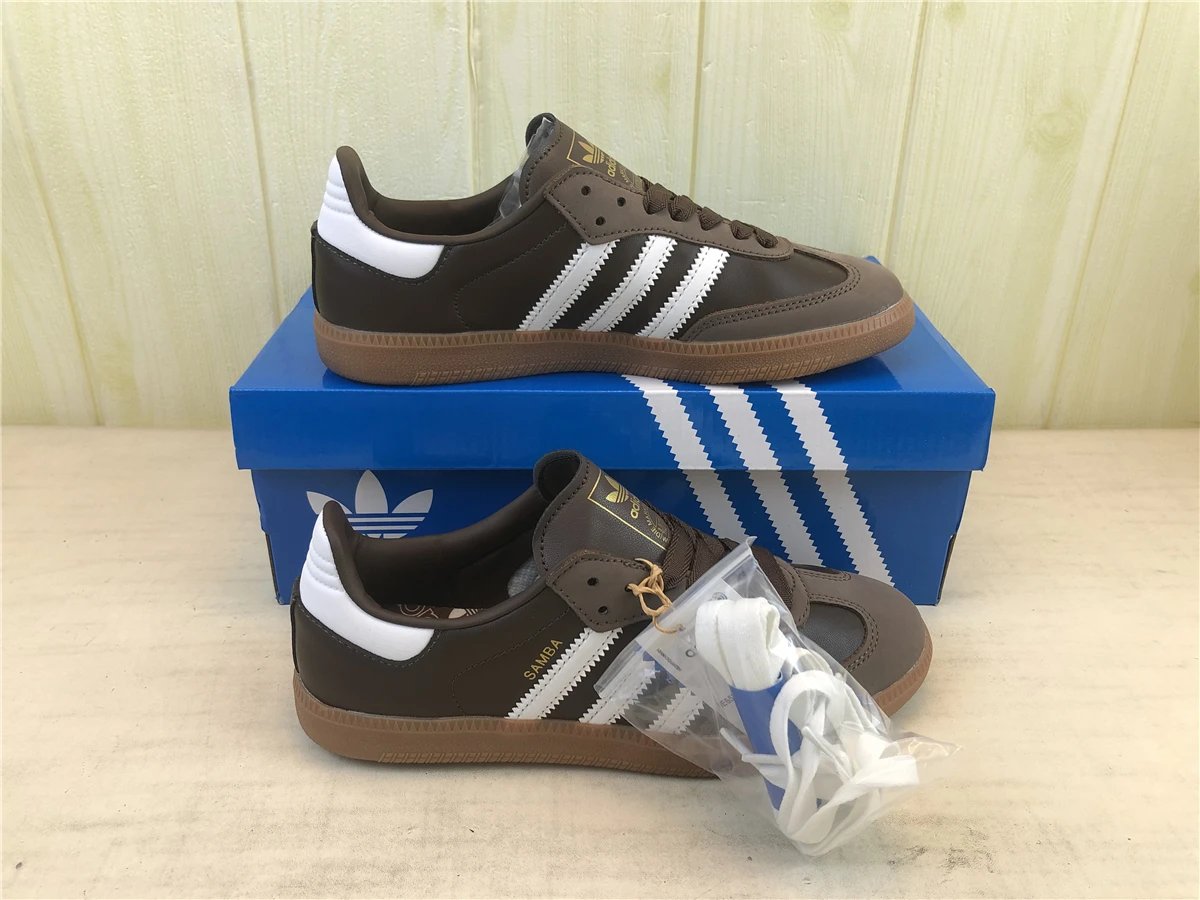 Adidas Originals Samba OG Leopard Print Orange Sneakers - 63