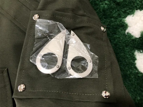 Moncler Maya Down Jacket Army Green - 17