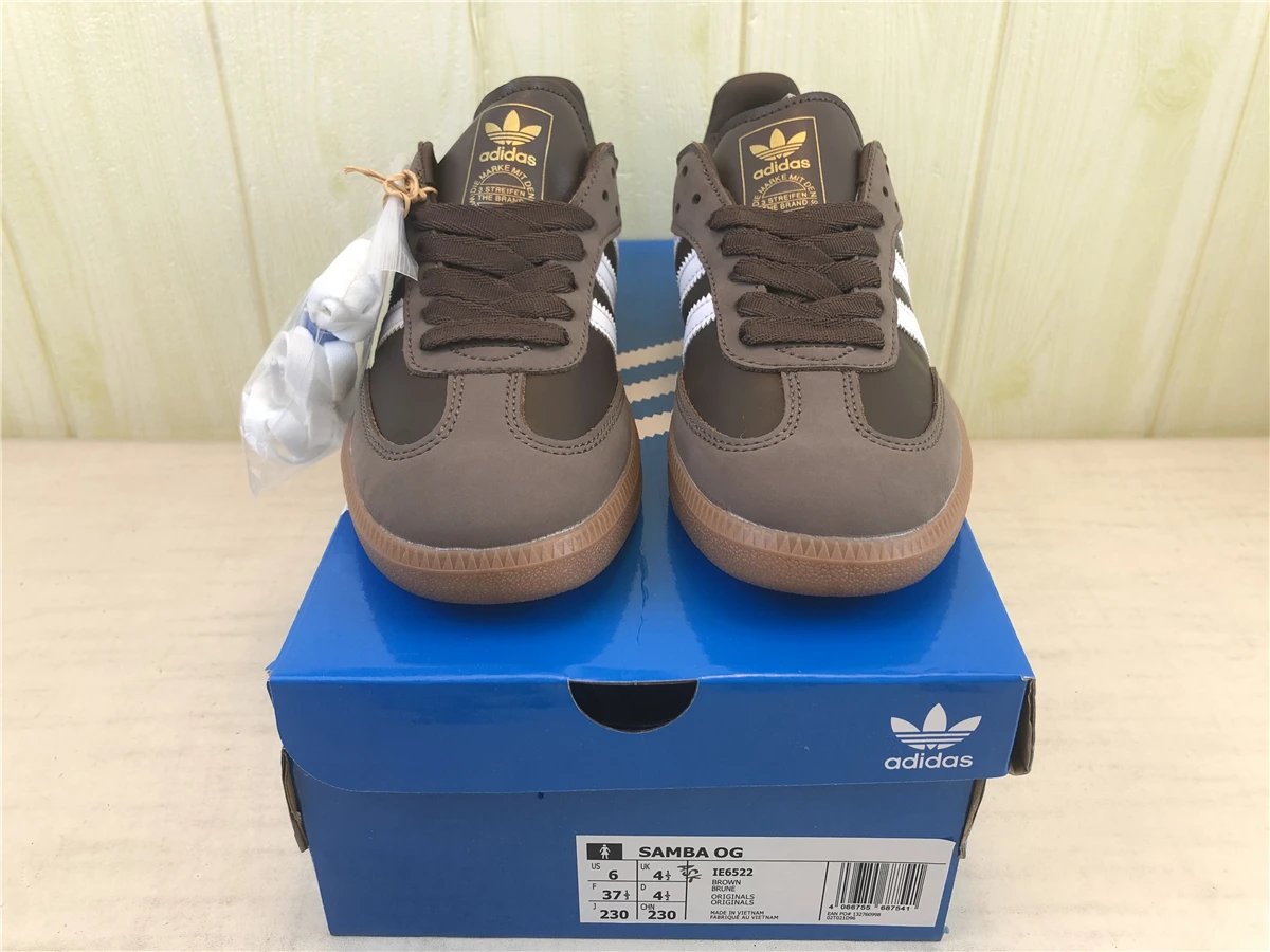Adidas Originals Samba OG Leopard Print Orange Sneakers - 60