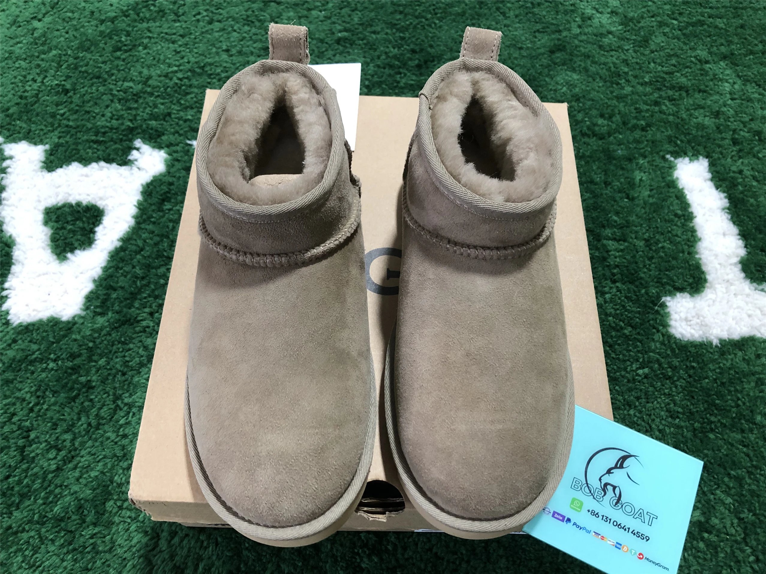 UGG Tasman Black Suede Slip-On Slippers - 6