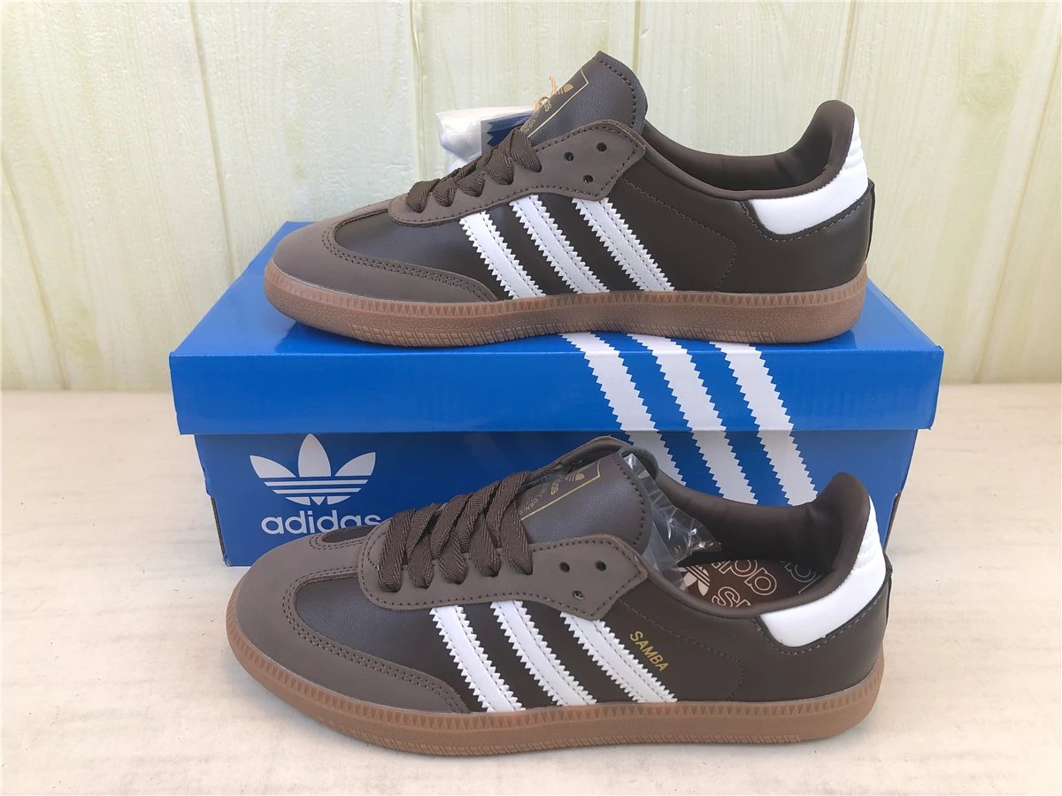 Adidas Originals Samba OG Leopard Print Orange Sneakers - 62