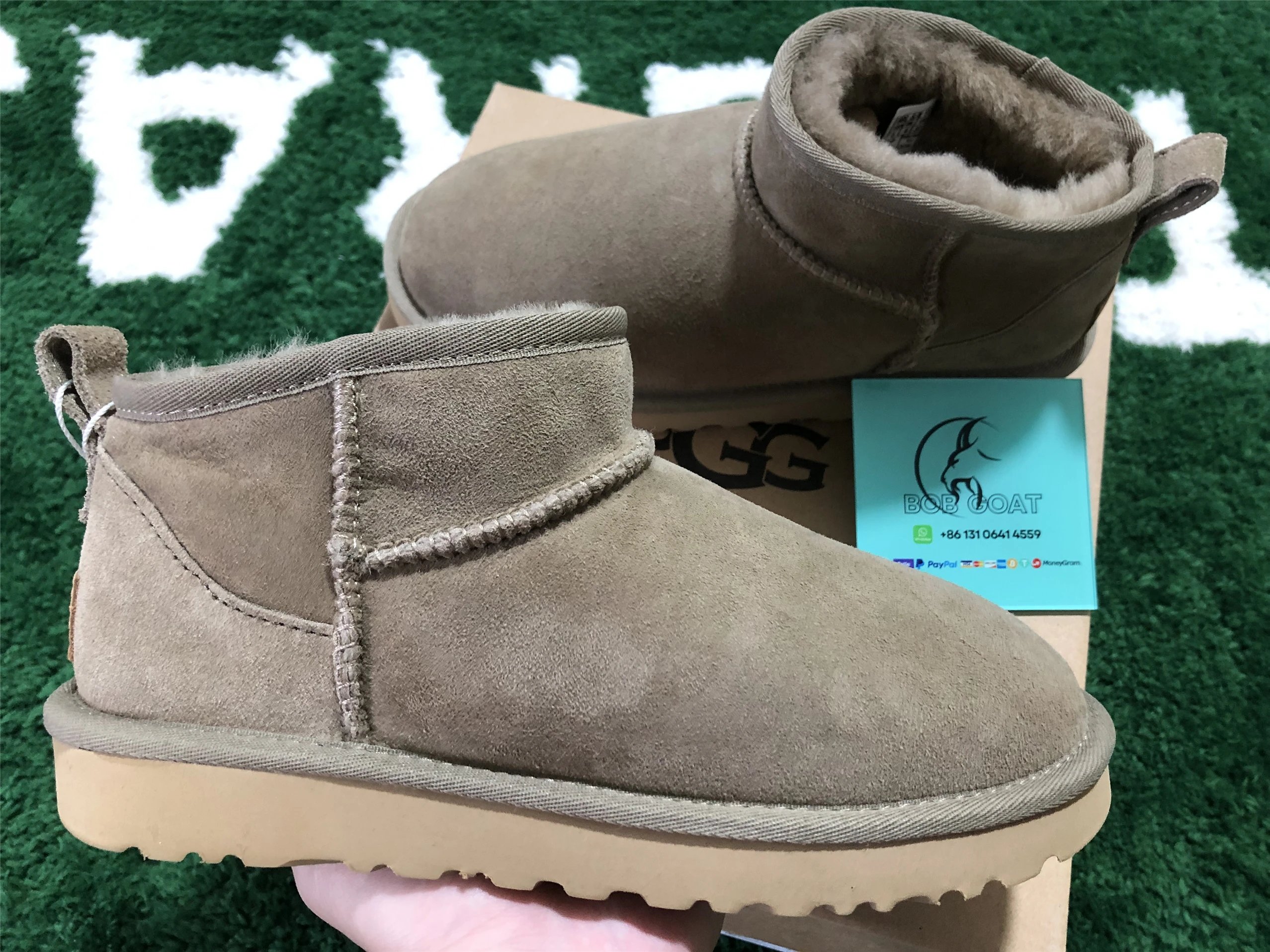 UGG Tasman Black Suede Slip-On Slippers - 2
