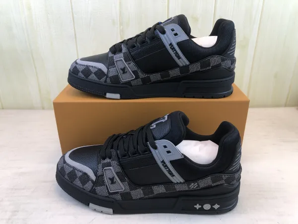 Louis Vuitton Archlight Purple Monogram Flower Sneakers - 74