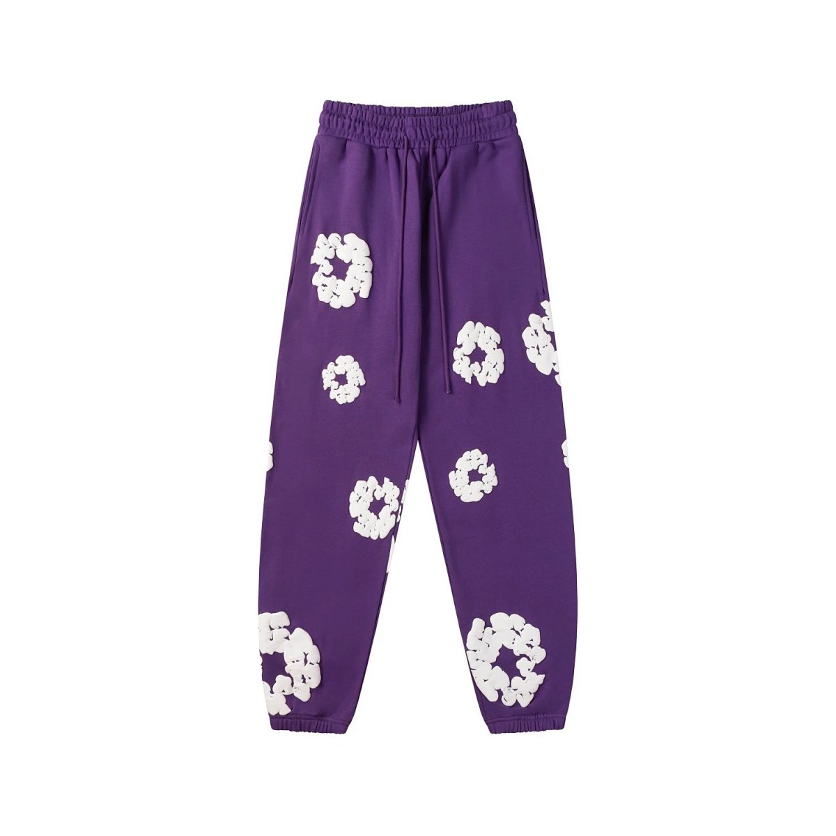 Design Floral Print Green Sweatpants product detail 2 in Litbuy spreadsheet finds