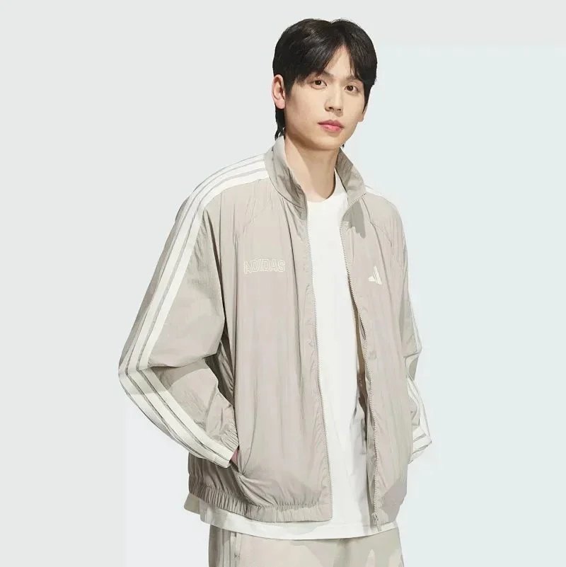KC2835 (Three Striped Jacket - Khaki Grey)