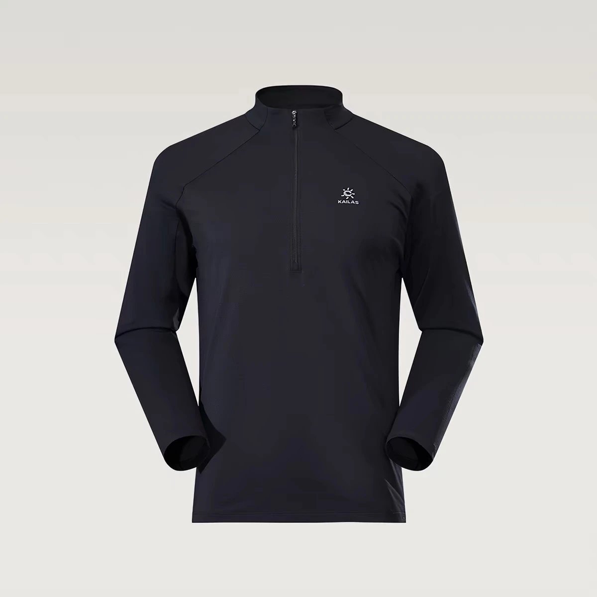 KAILAS (Half-Zip Antibacterial - Black)
