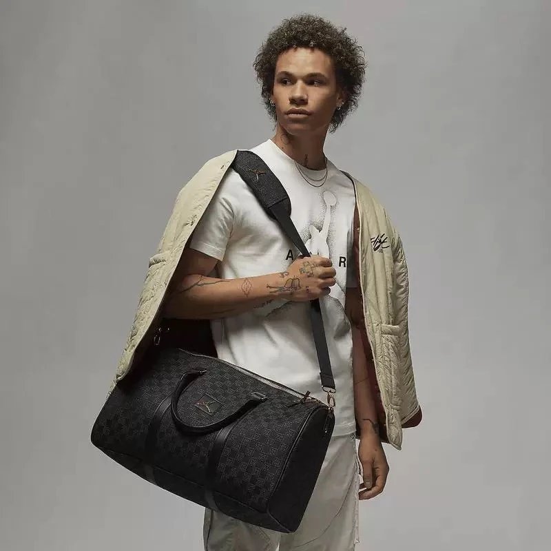 FJ6787 (Duffel Bag-Black) 46*30
