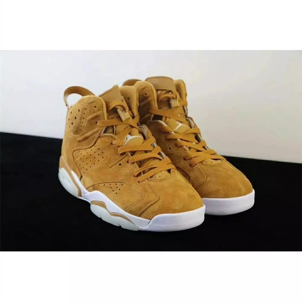 Air Jordan 6 golden harvest wheat Aj6小麦黄