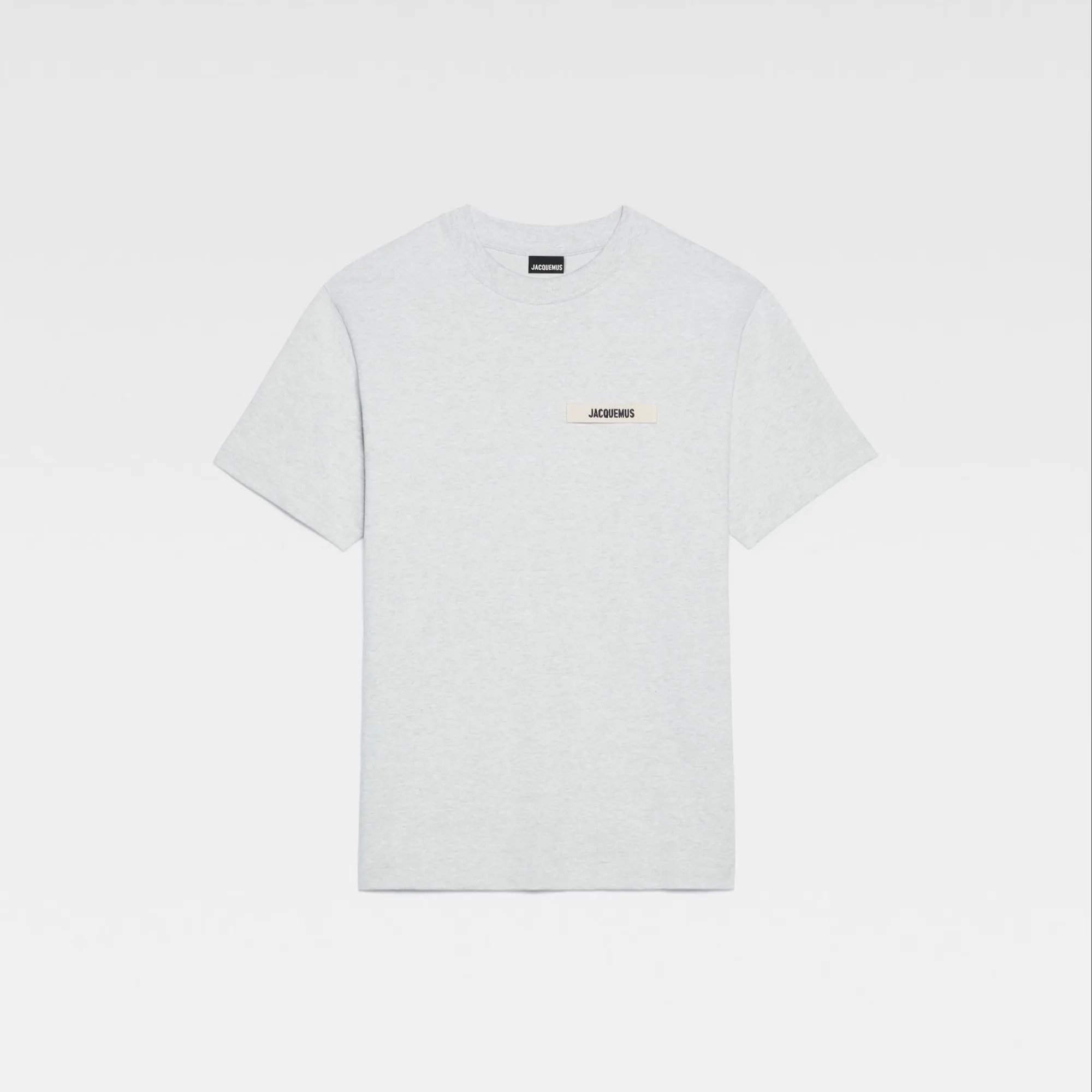 Jacquemus Le T-Shirt Logo Gris T-Shirt