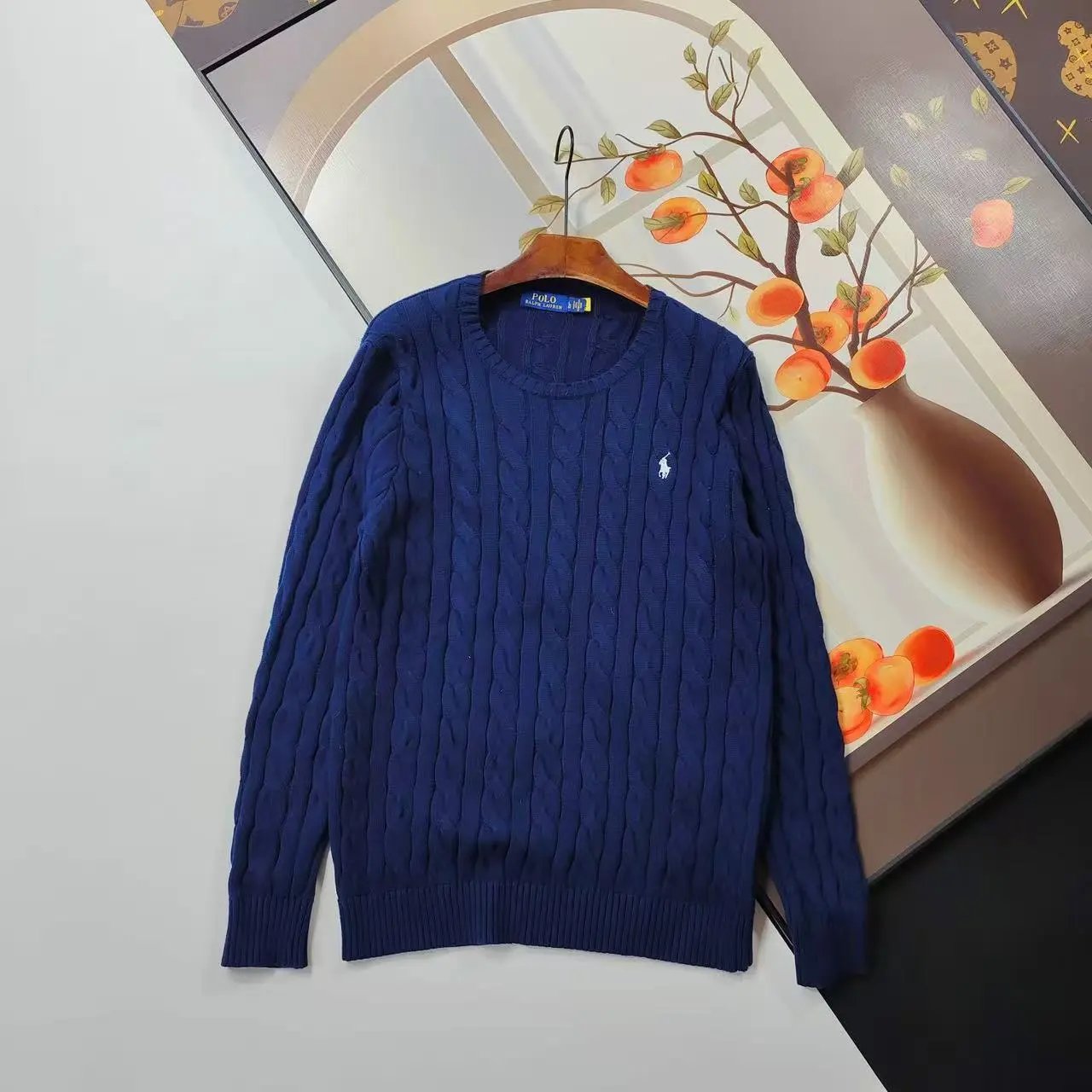 Polo Ralph Lauren Cable Knit Sweater Red - 10