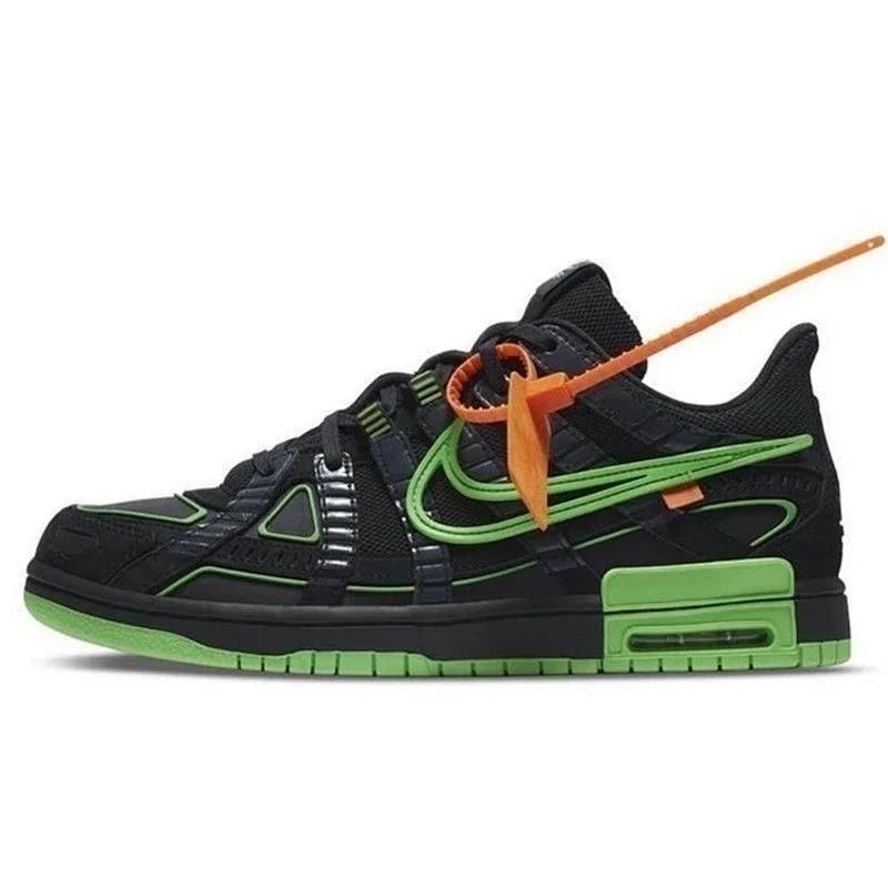 Nike Air Rubber Dunk Low Off-White Green Strike CU6015-001