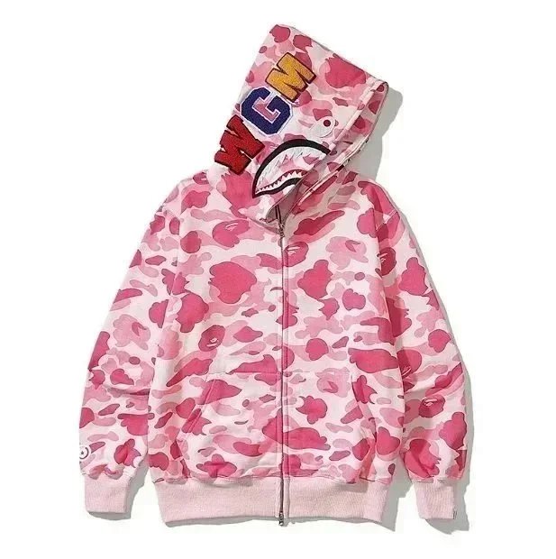Pink [looped style] Eye and mouth embroidery