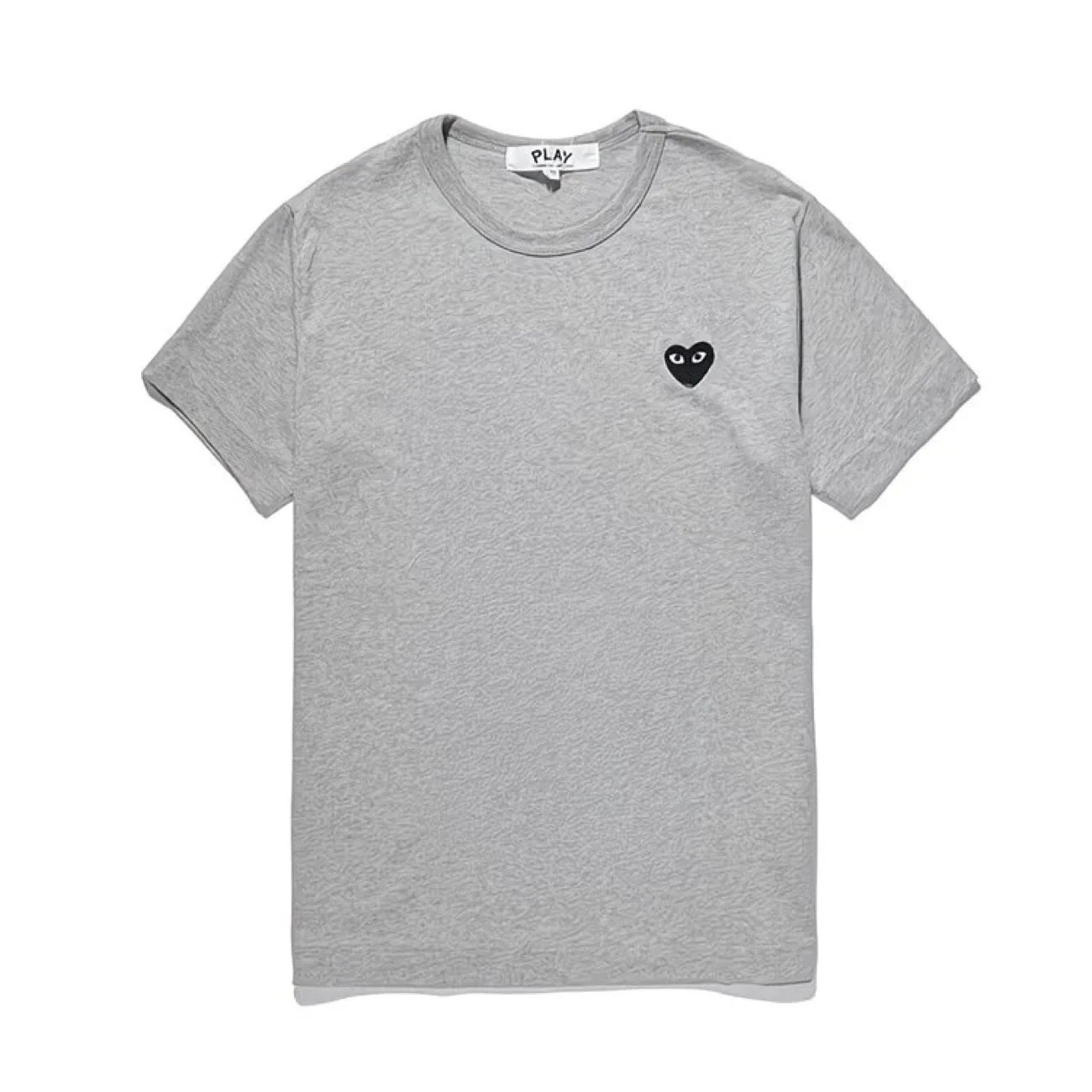 Grey T - Black Heart