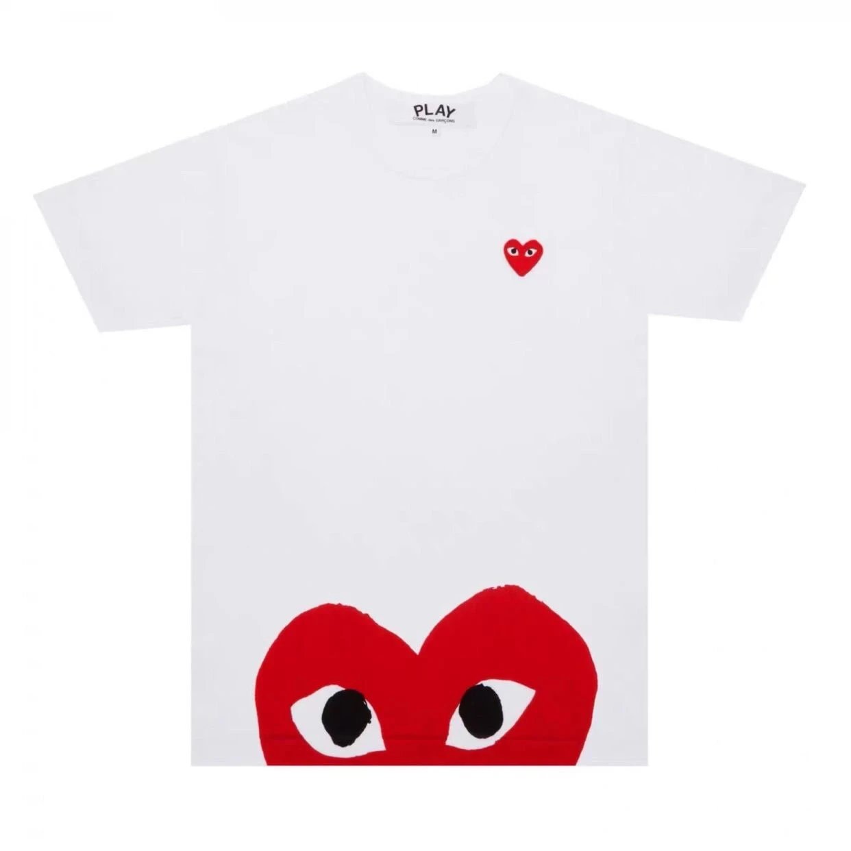 Half hearted white hem
