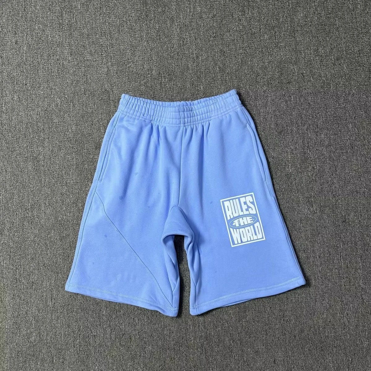 802 Blue and White Print