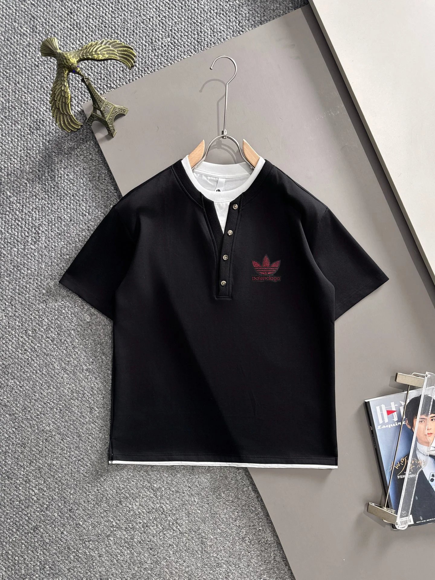 Balenciaga Black T-S