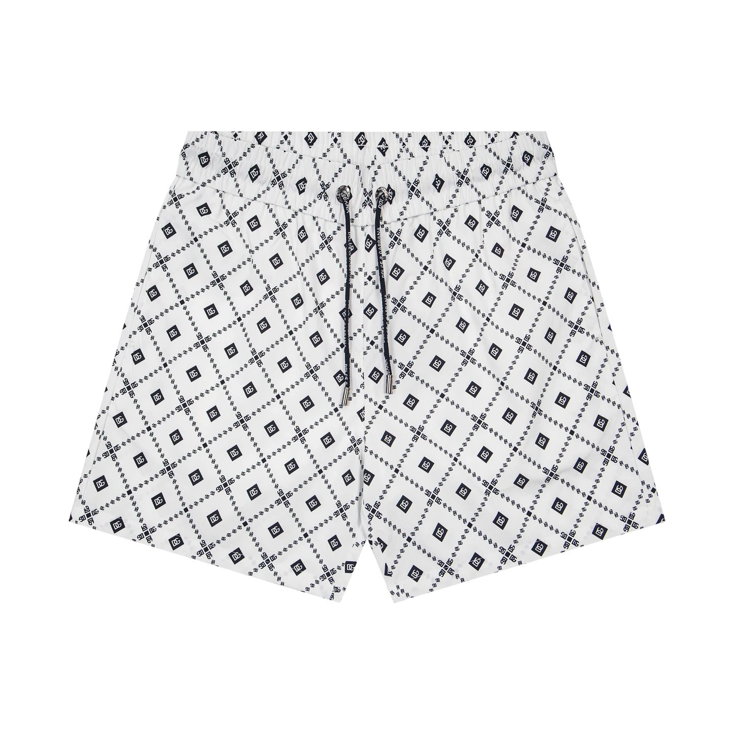 Dolce &amp; Gabbana Heart Print Black休闲 Swim Shorts