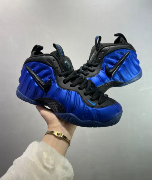 Nike Air Foamposite One Royal Blue Black Sneakers - 1