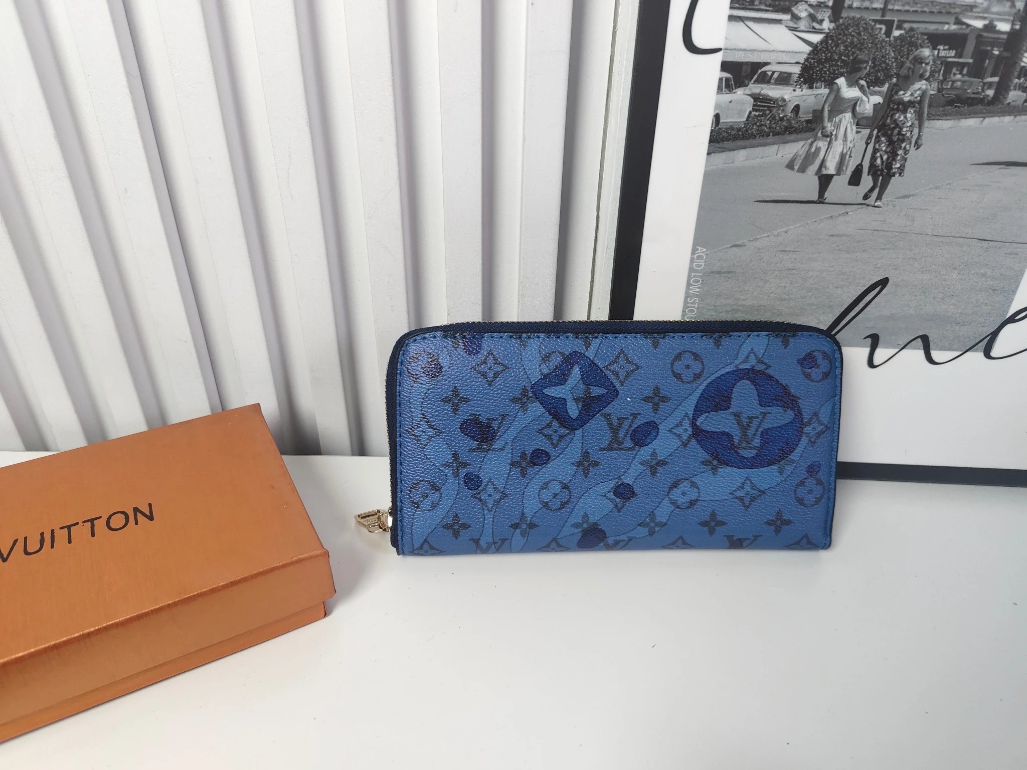 Louis Vuitton Blue Wallet