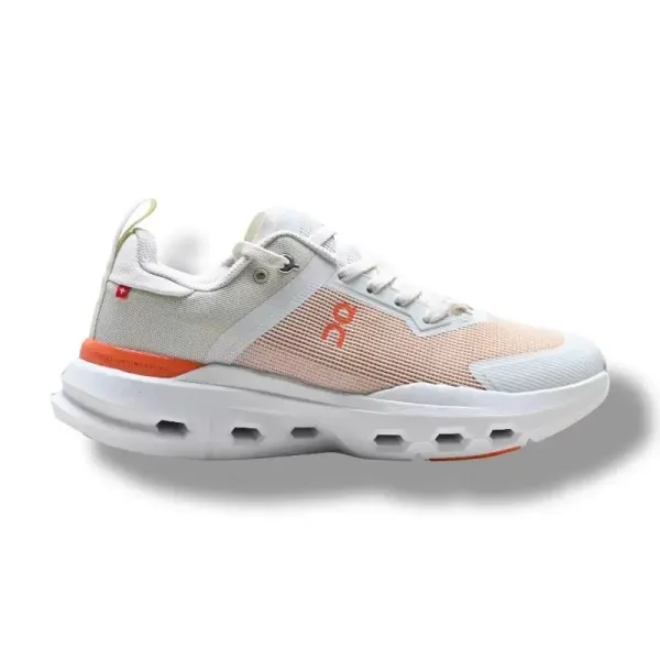 On Cloudmonster Peach Orange Sneakers Running Shoes - 1