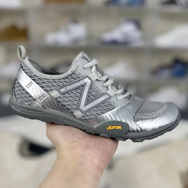 New Balance Minimus Vibram Beige Minimalist Barefoot Sneakers - 5