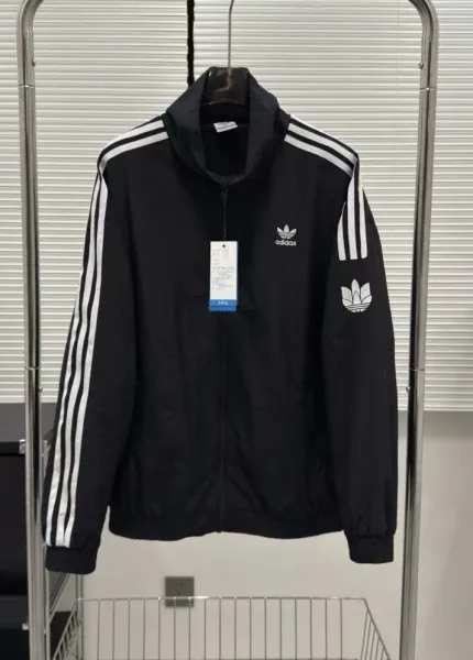 Adidas Originals Track Jacket Beige Jacket Outerwear - 5