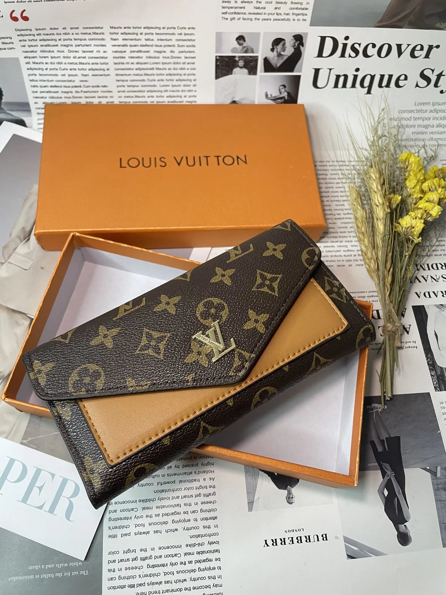 Louis Vuitton Brown Wallet