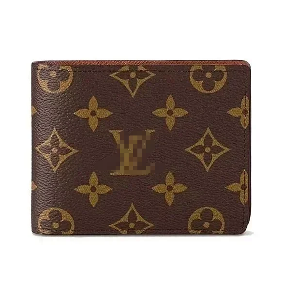 Louis Vuitton Multiple Monogram Brown Black Gray Bifold Wallets With Bee Snake Tiger Motifs
