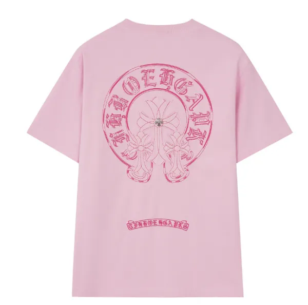 Chrome Hearts Heart Script Graphic T-Shirt White - 4