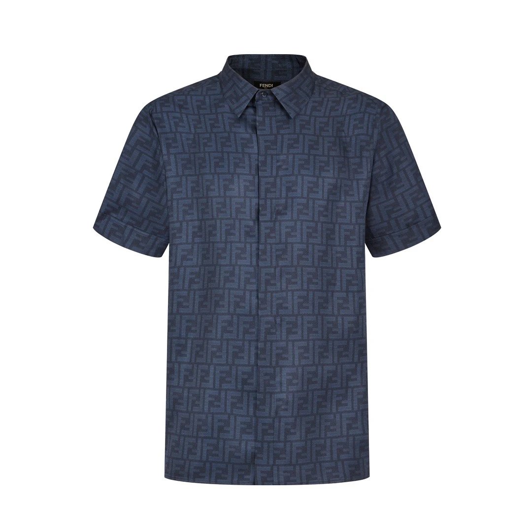 Fendi FF Blue Shirt
