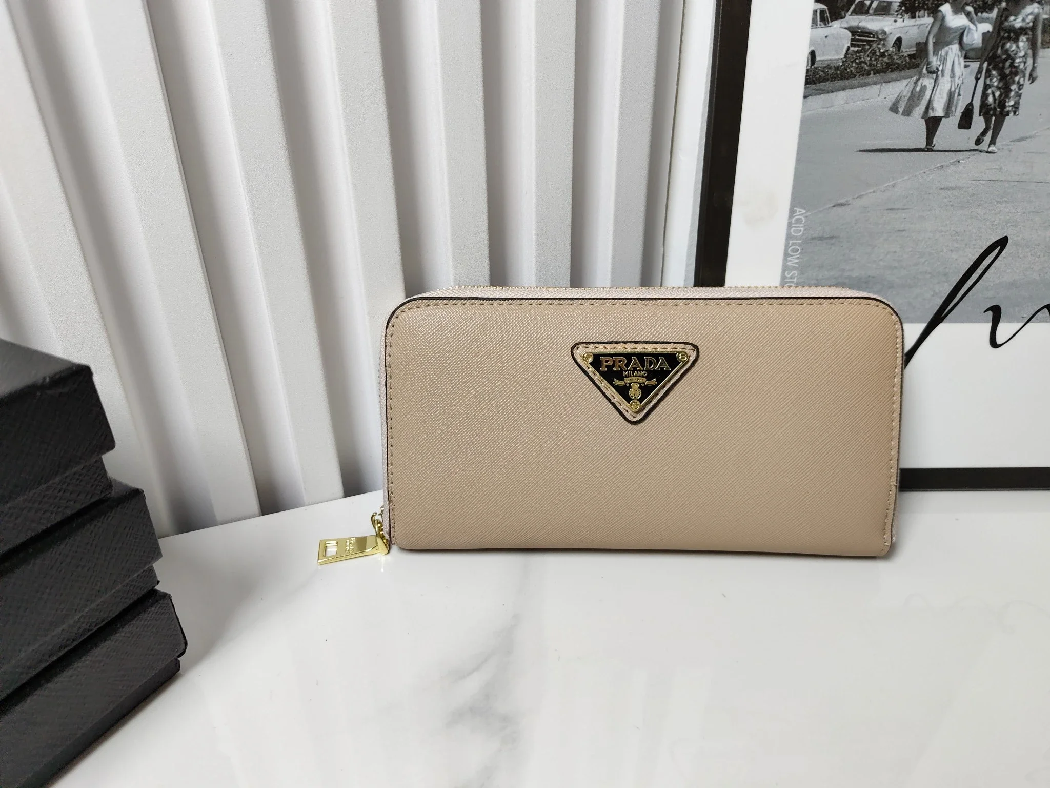 Prada Beige Wallet