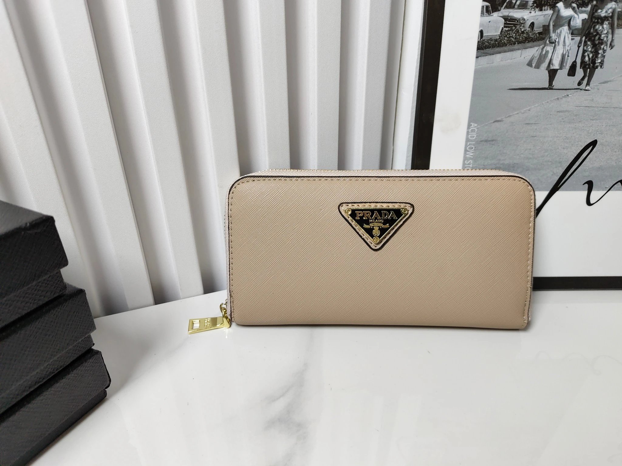 Prada Beige Wallet