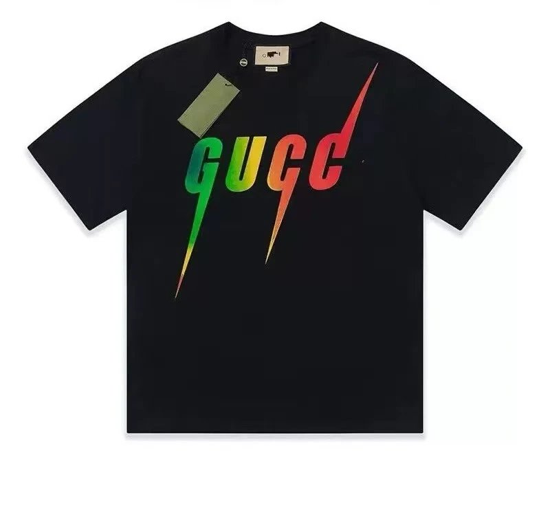 Gucci Web Stripe Black Green Red Classic Polo Shirt