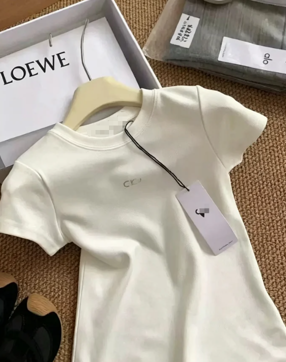 Alo Black Classic Crewneck T-Shirt