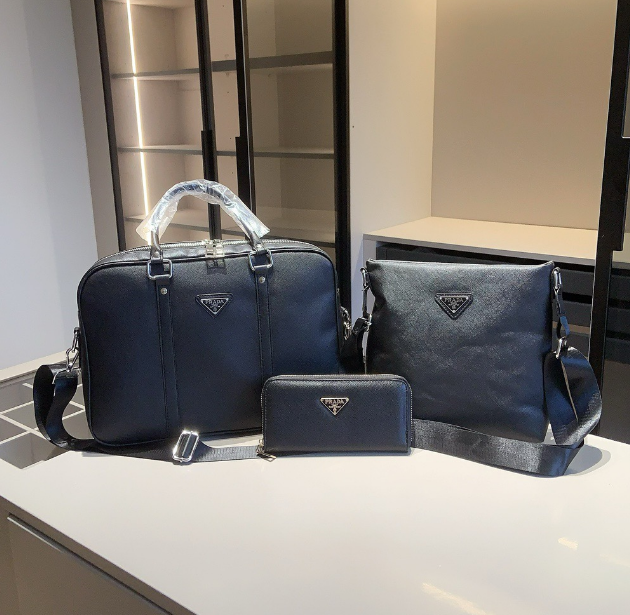 Louis Vuitton Damier Graphite Briefcase, Pouch, and Belt Set Handbags - 6