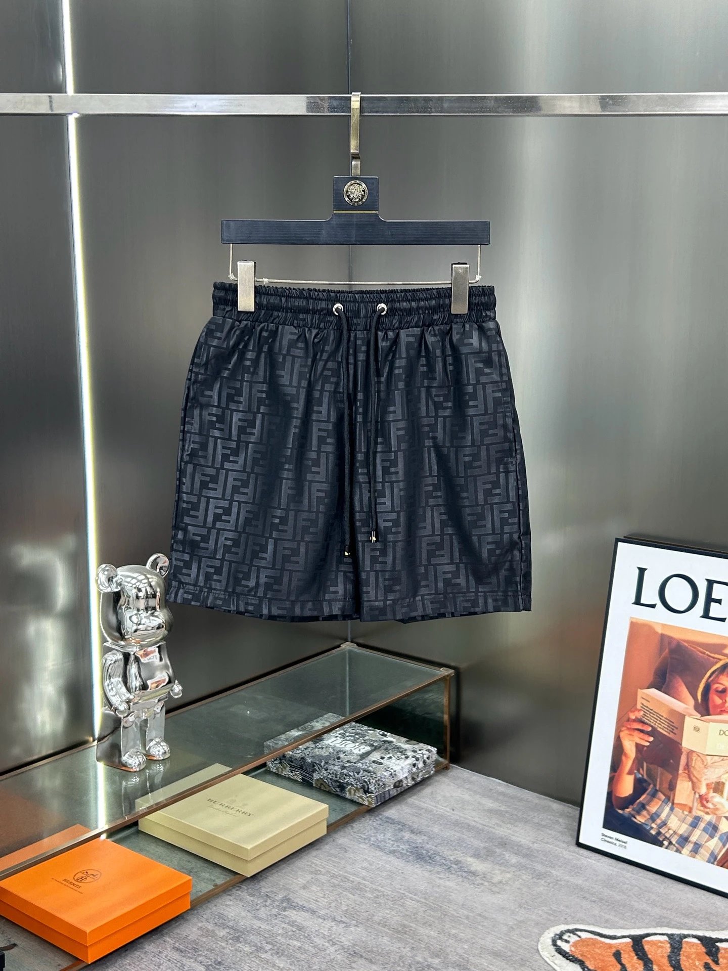 Fendi Black Shorts