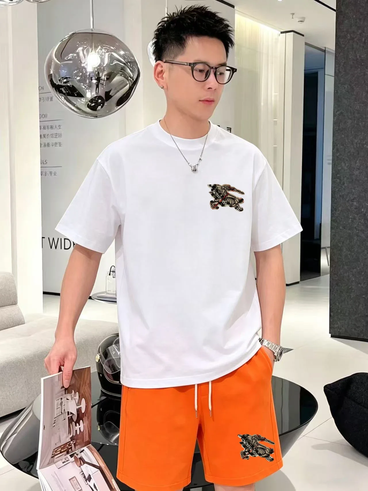Burberry White T-Shirt