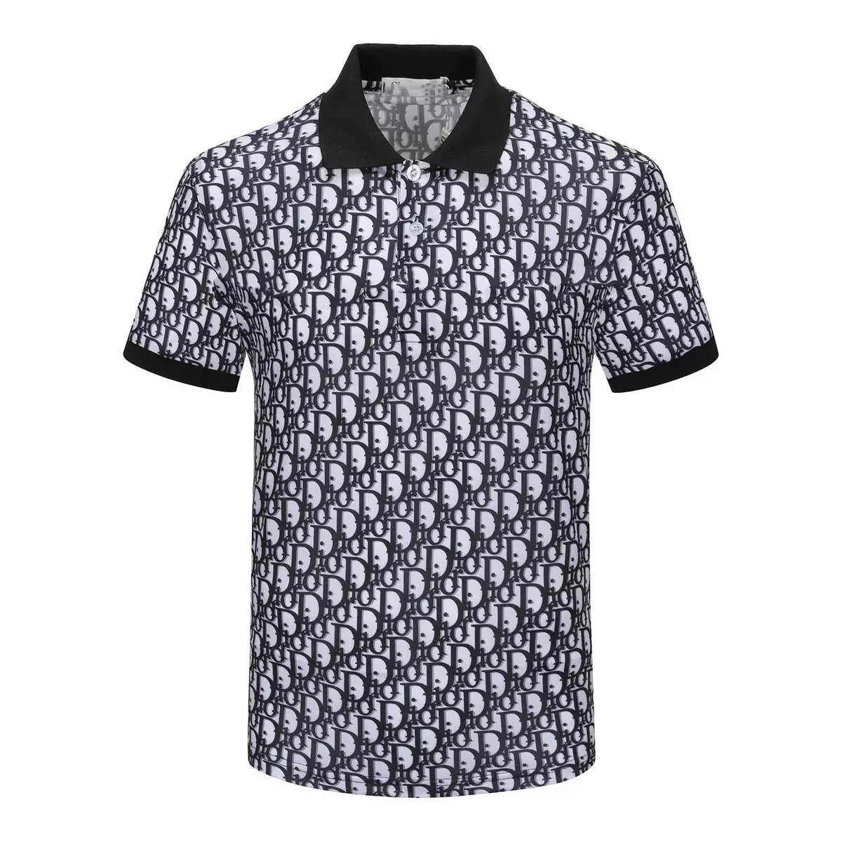 Gucci Web Stripe Black Green Red Classic Polo Shirt