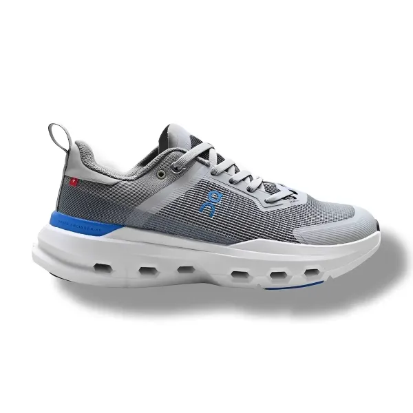 On Cloudsurfer Gray Blue Running Shoes - 1