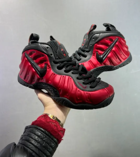 Nike Air Foamposite One Royal Blue Black Sneakers - 4