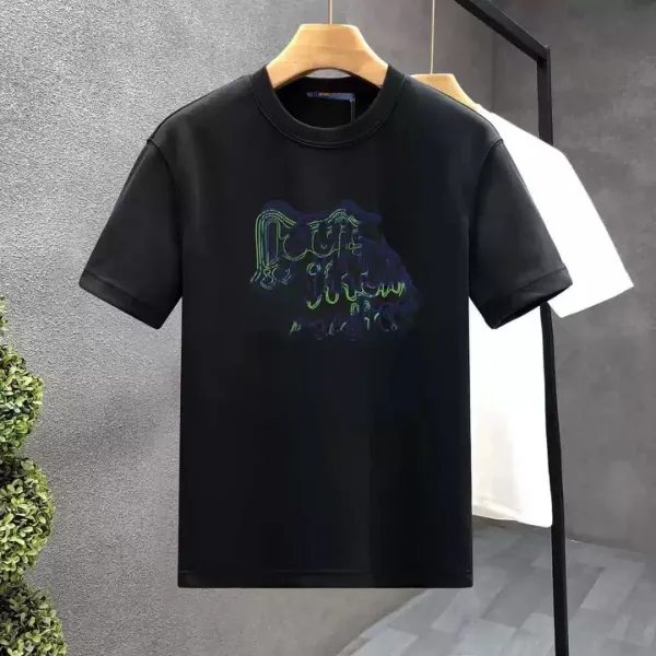 Design Graphic Print Black T-Shirt - 1