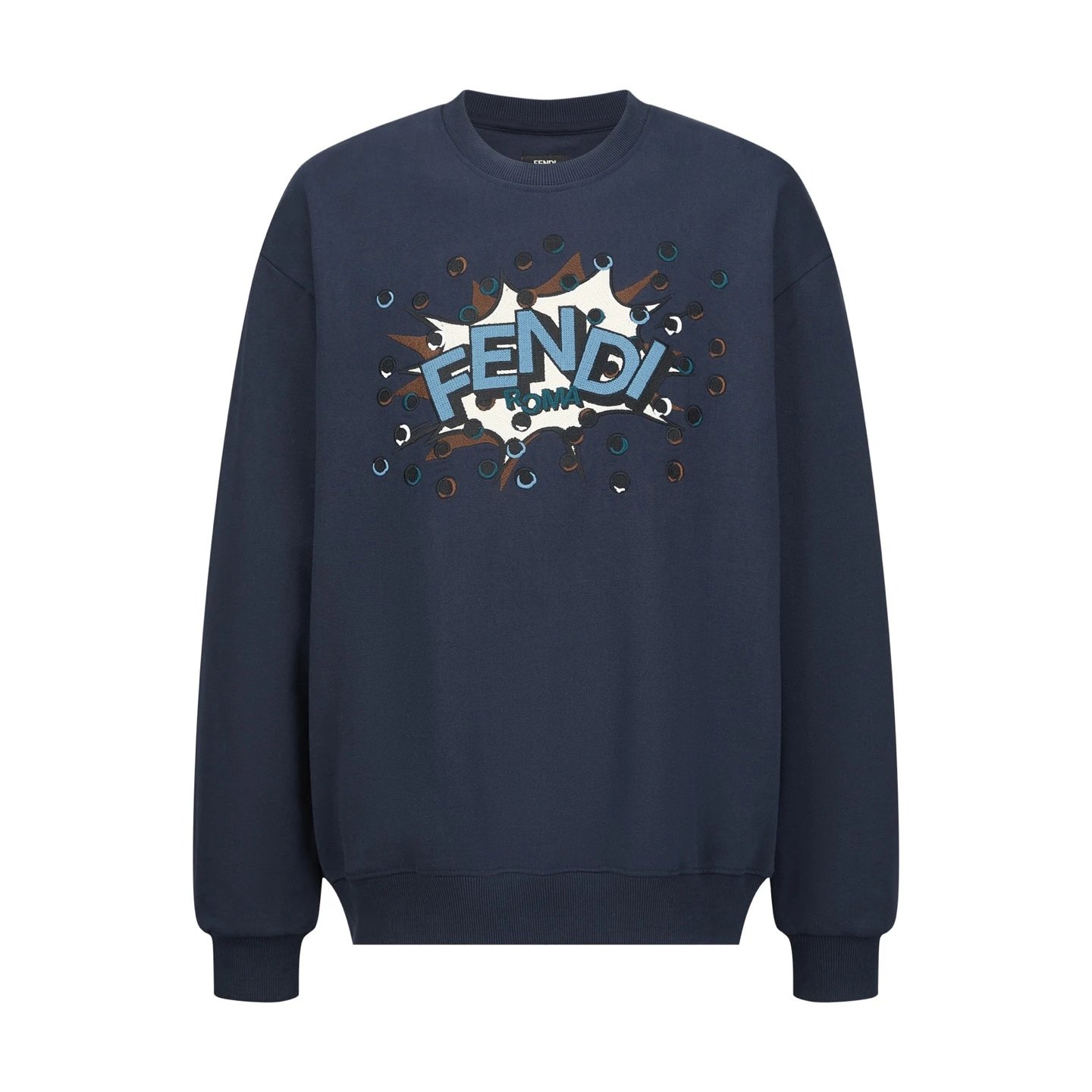 Fendi Blue Sweatshir