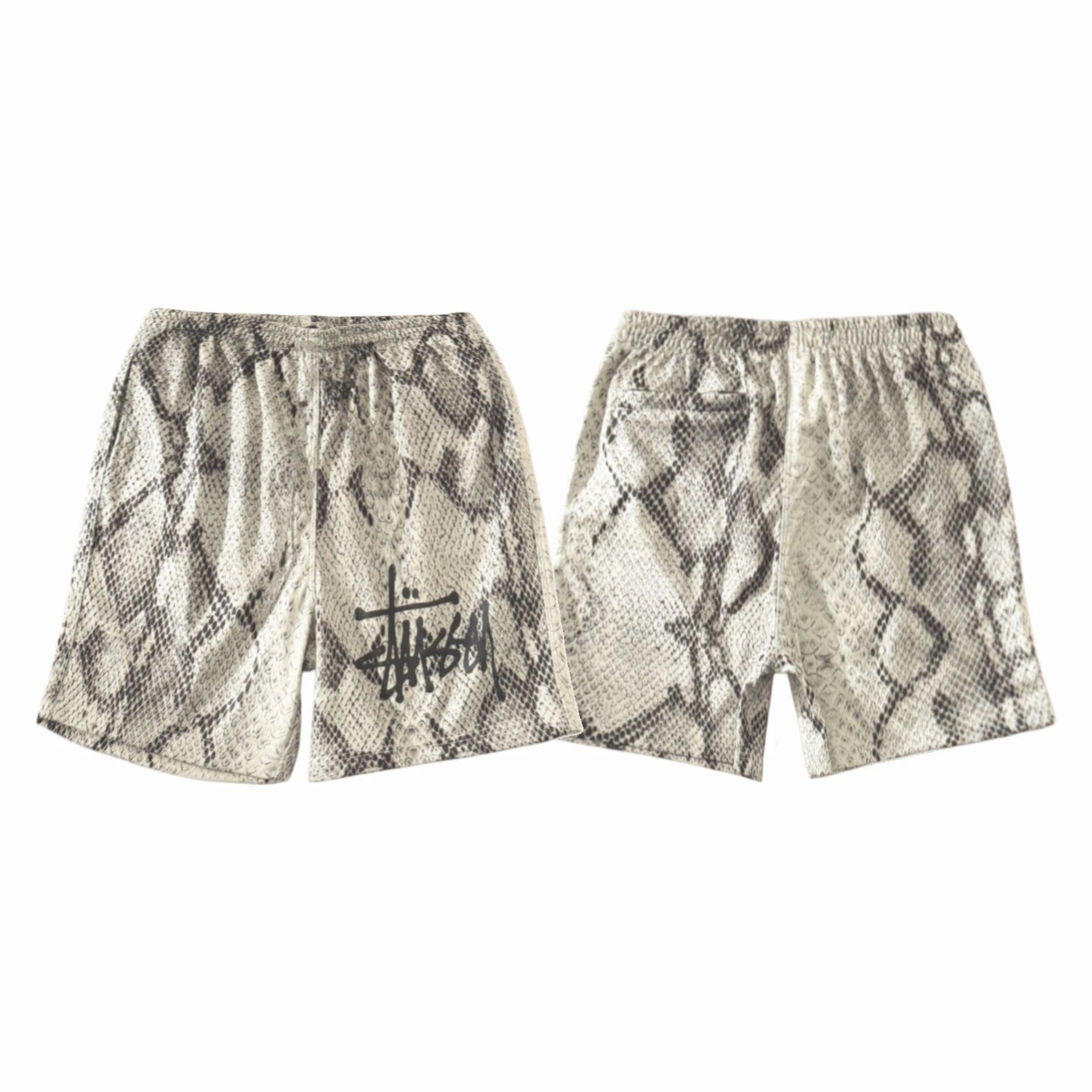 Stussy 8 Ball Blue Denim Shorts