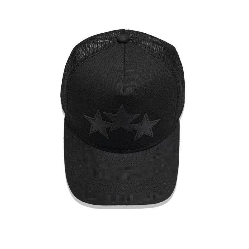 MM Logo Embroidered Mesh Trucker Cap Multicolor Streetwear