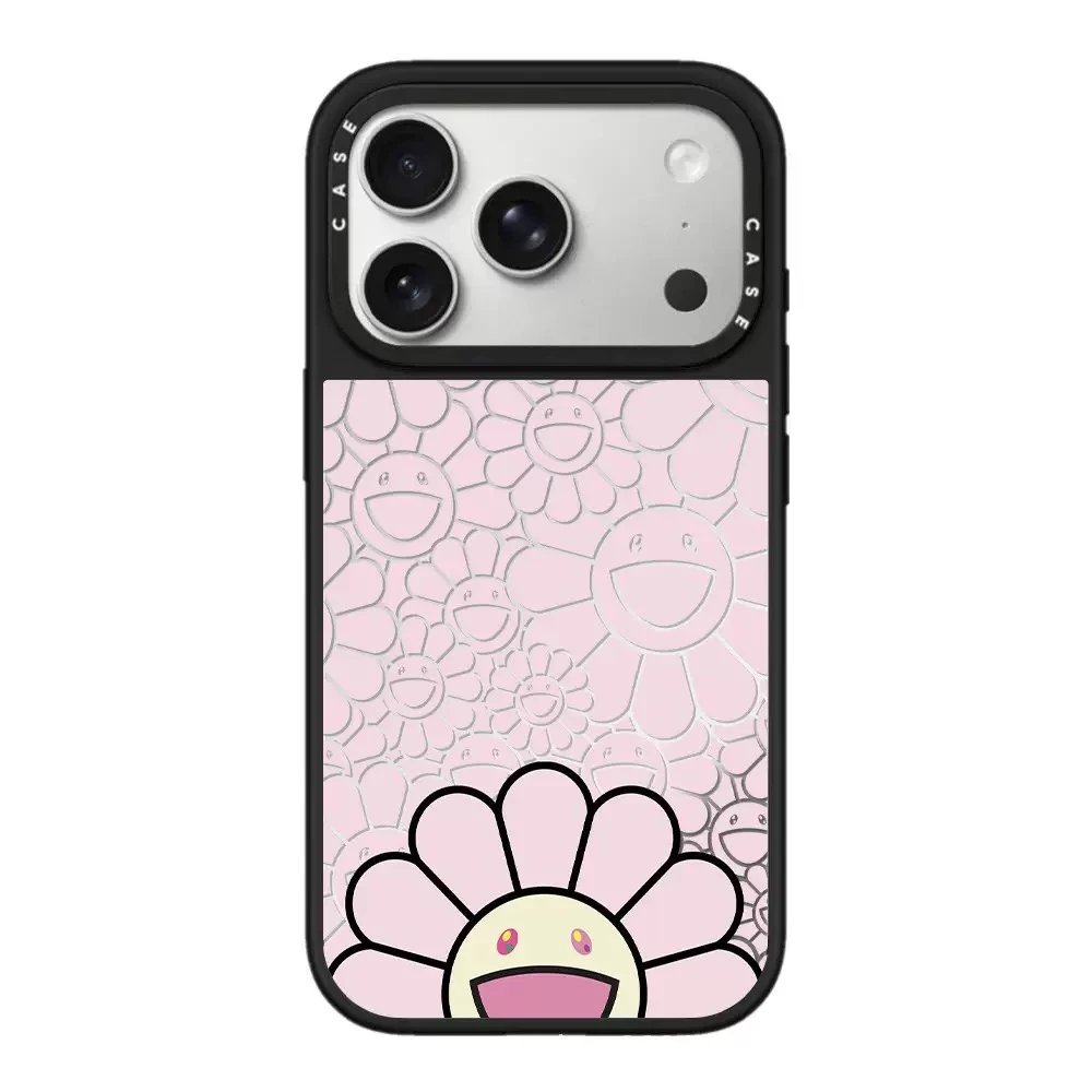 CASETiFY Murakami Pink Floral Cartoon Phone Case